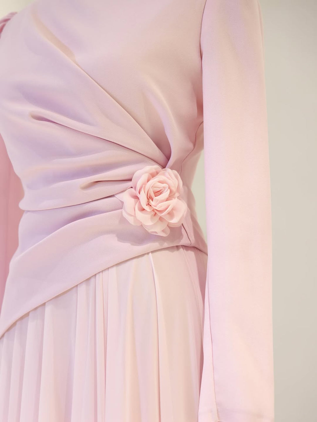 The Evening Petal Two-Piece top & skirt