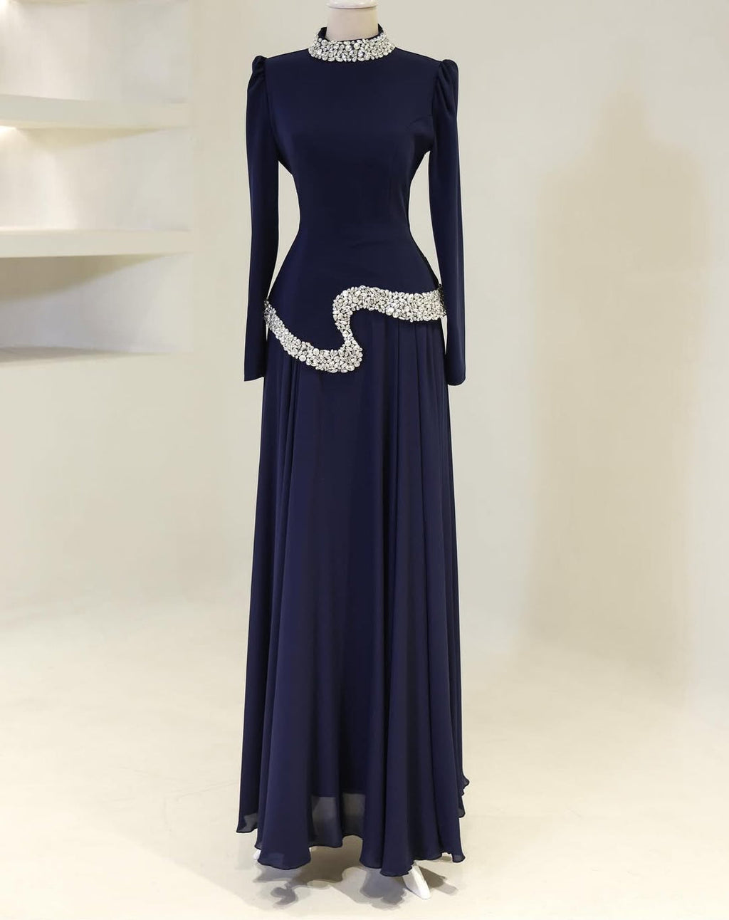 Royal Galaxy Petal Skirt and Top Modest Wear