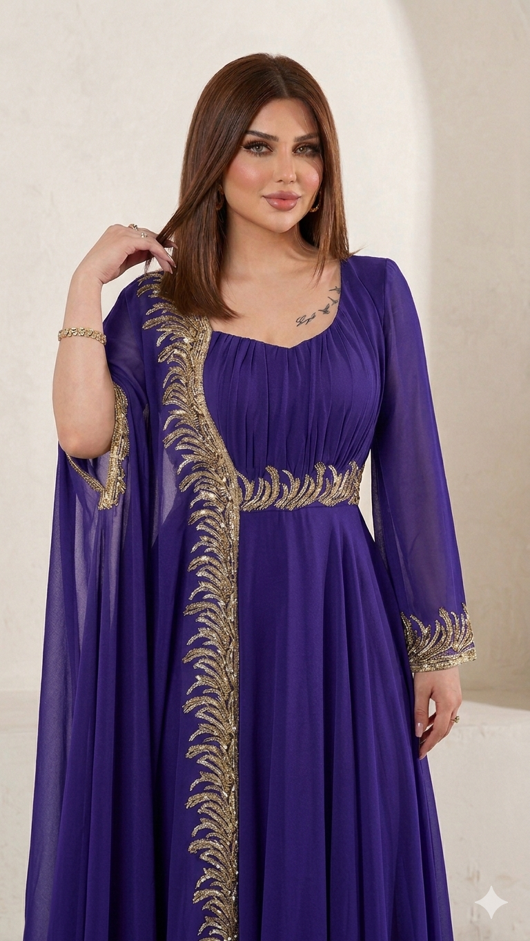 Royal Embroidered Kaftan Traditional Wedding  | Eid Special Edition