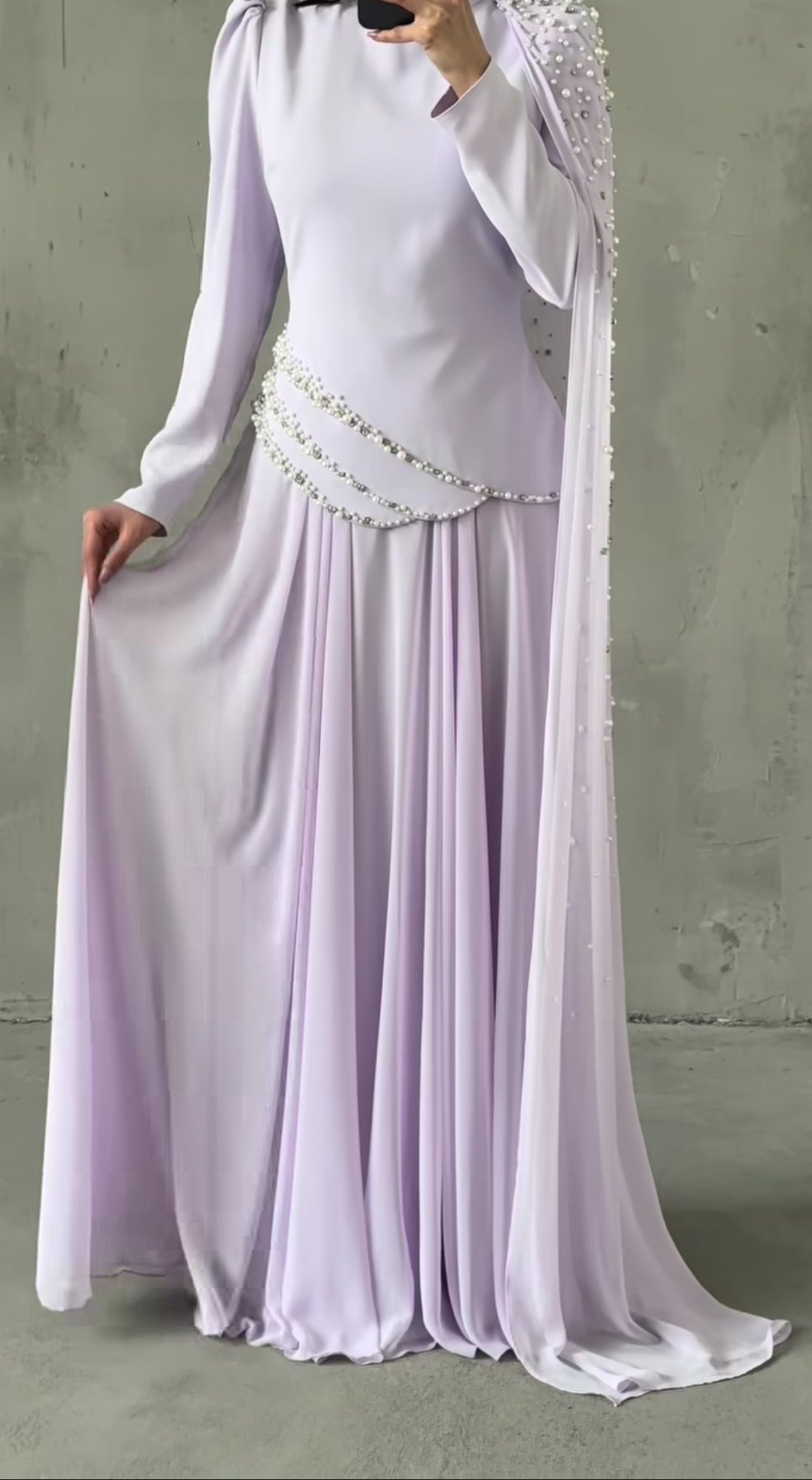 Luxury Crystal Stone work Top and Skirt