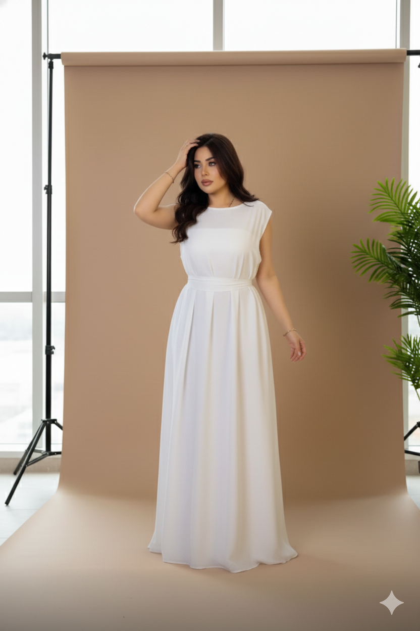 Tribal Detail Maxi Dress 2 PC Set