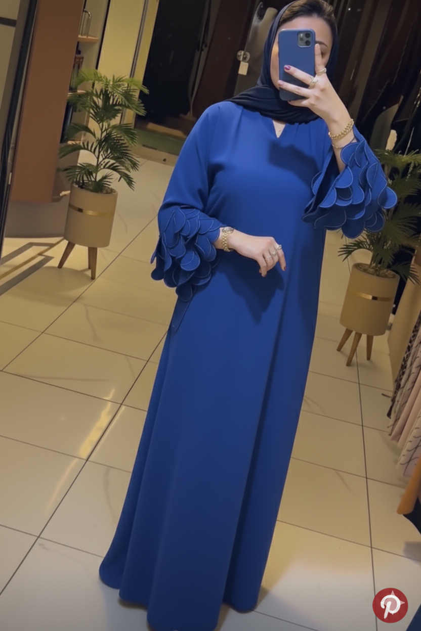 The Petal Sleeve Abaya
