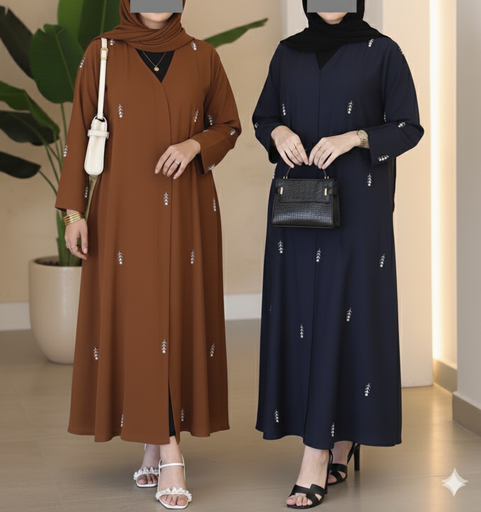 The Pearl Beaded Abaya