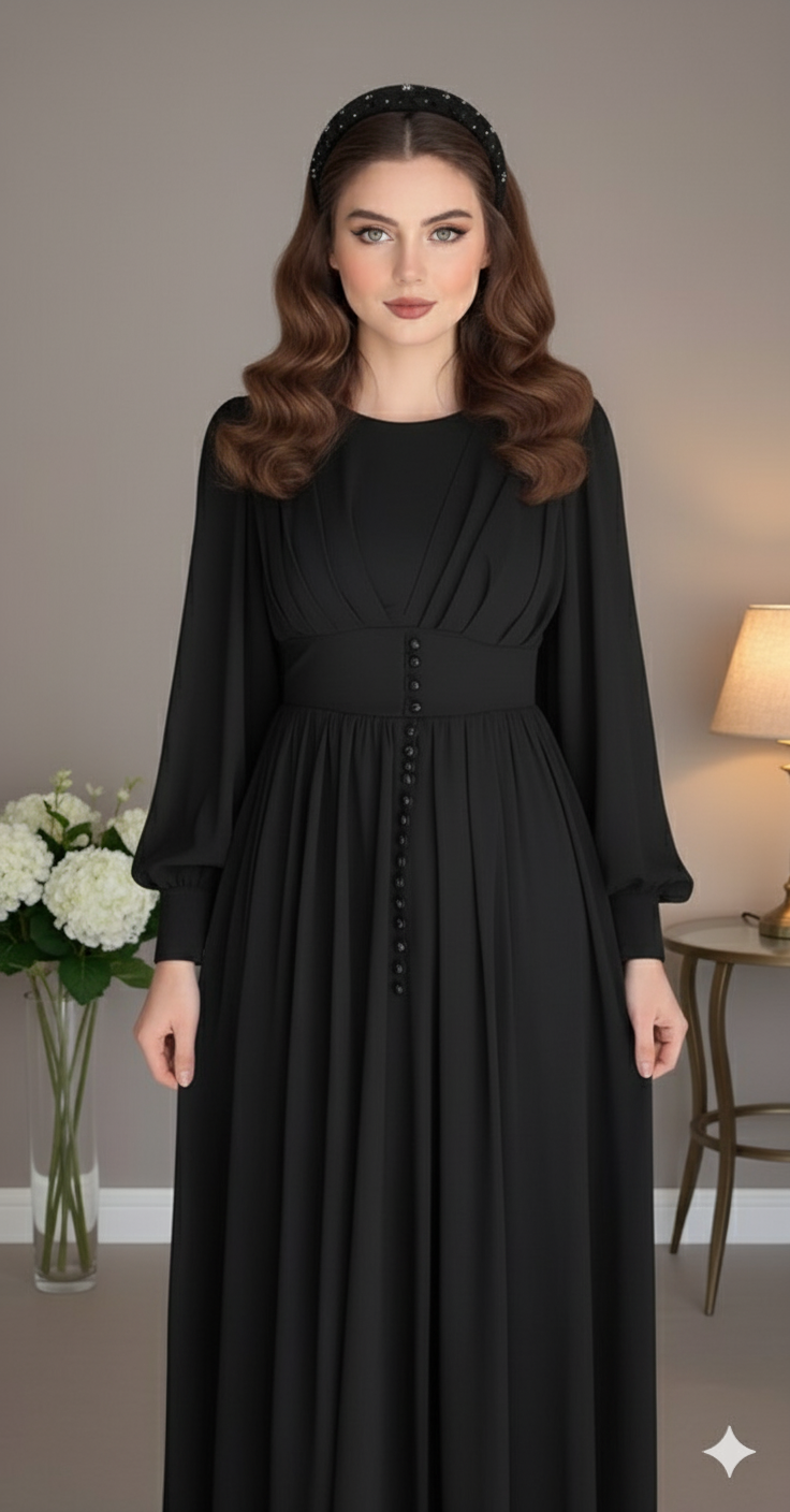 The Victorian Flowy Maxi Dress