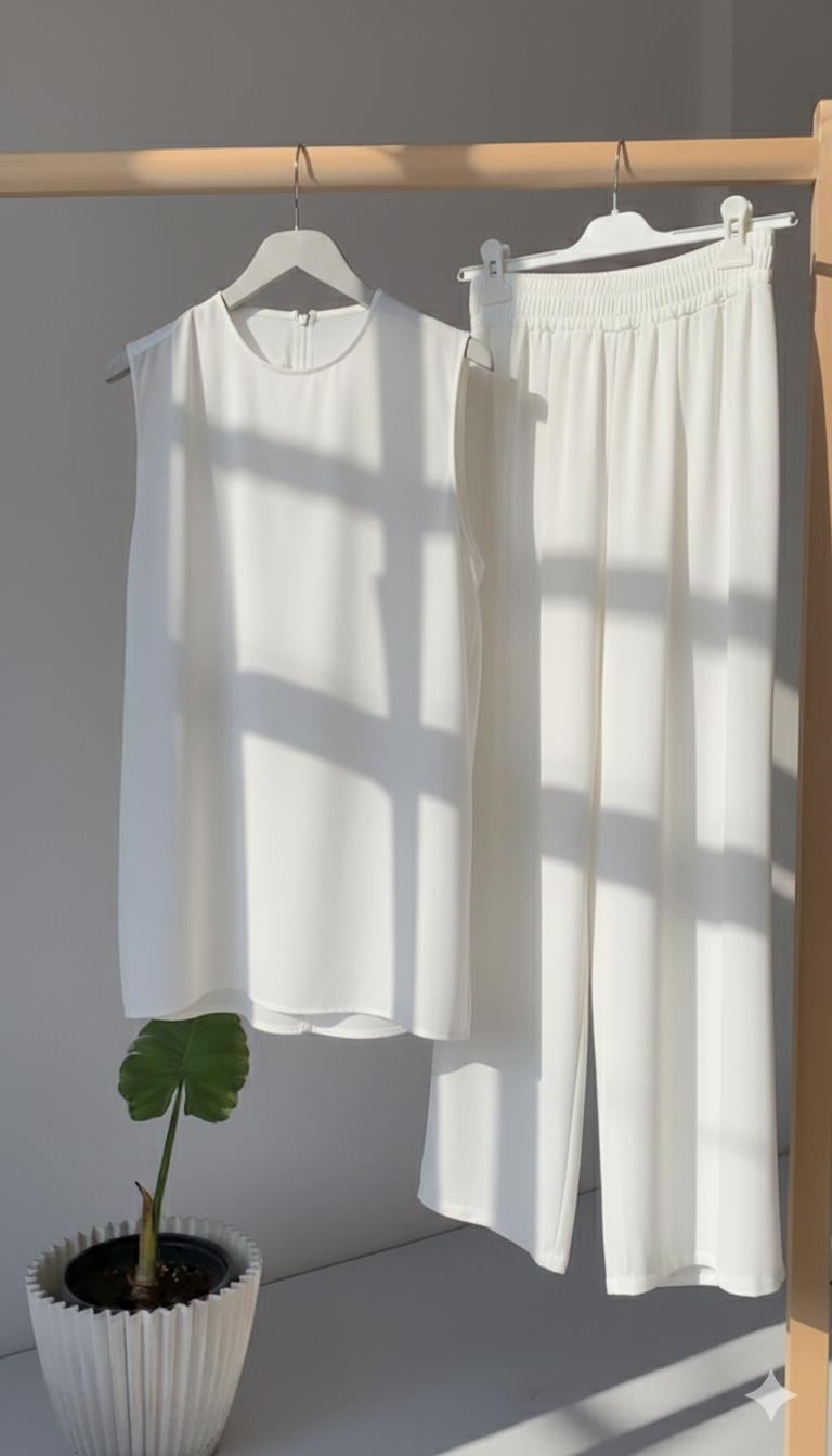 Luxurious Modest Wear with Silver Embroidery