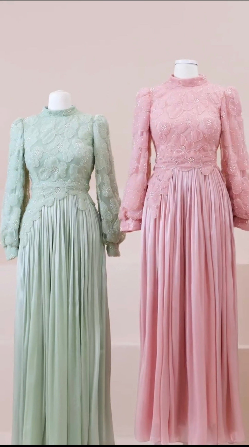 Luxurious Top & Skirt with Ribbon Embellishments