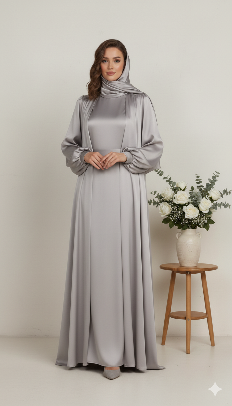 Silk Ivory Mist 2 PC Set