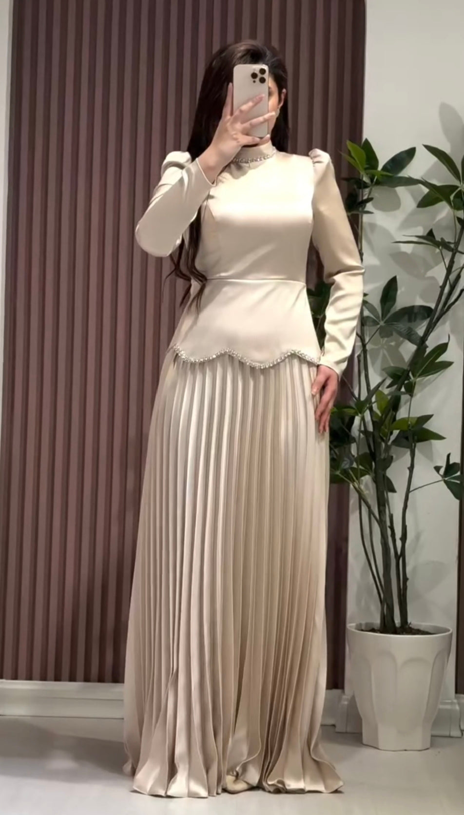 The Stylish Crush Skirt & Silk Top