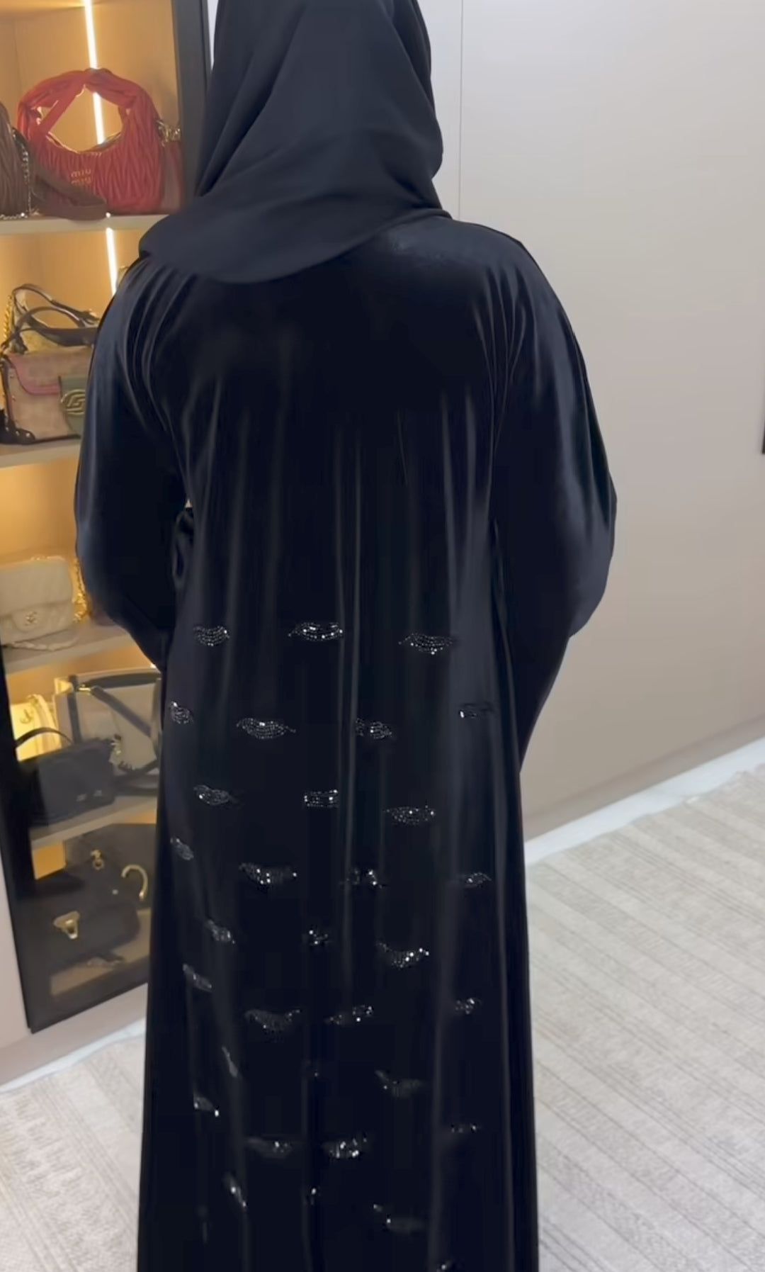 Velvet Winter Abaya Premium Edition