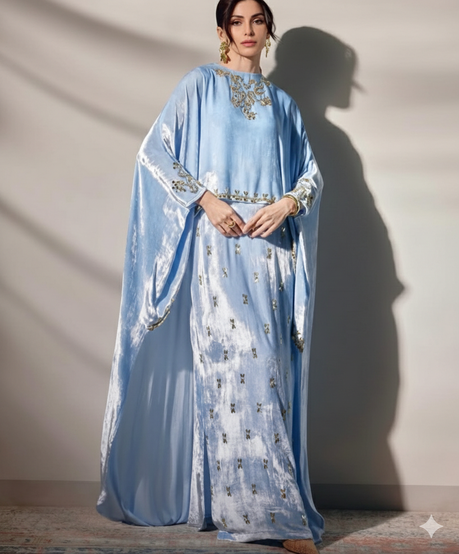 Luxurious Premium Velvet Kaftan