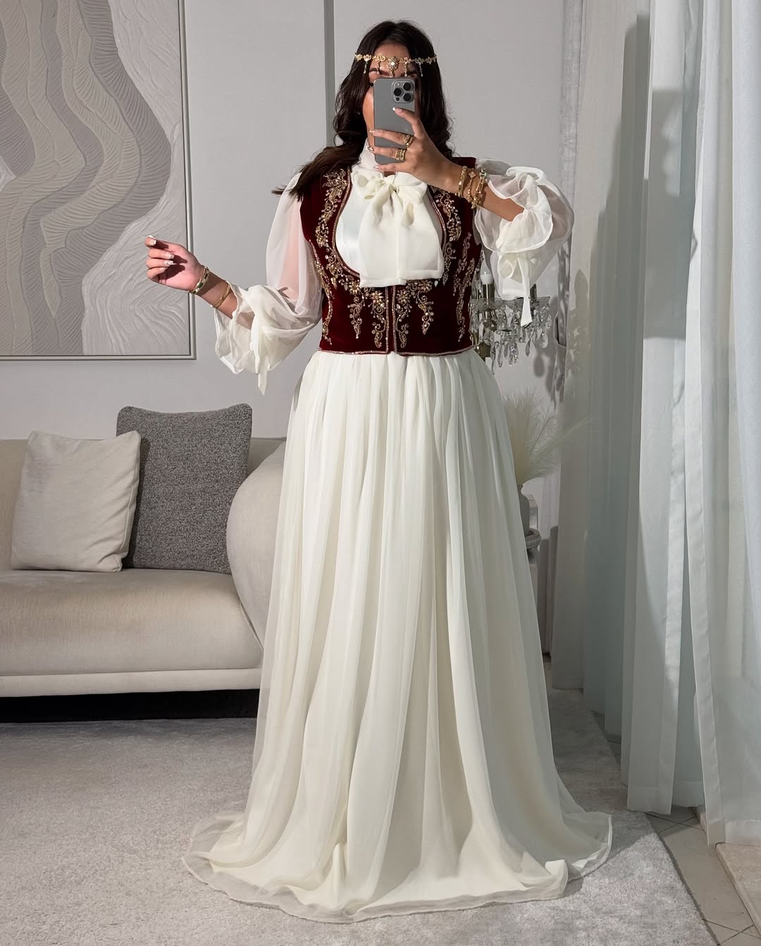 Traditional Dress with Velvet Jacket   | Eid Special Edition