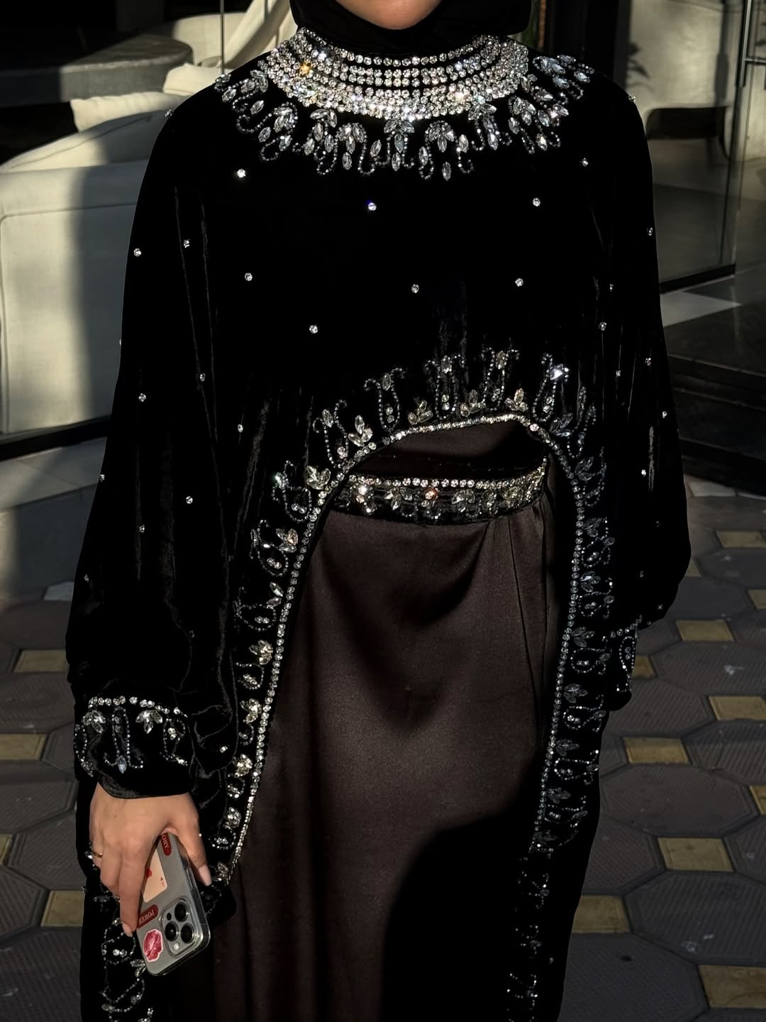 Premium Velvet Abaya Gown | Eid Special Edition