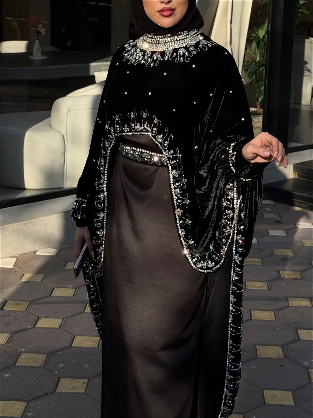 Premium Velvet Abaya Gown | Eid Special Edition