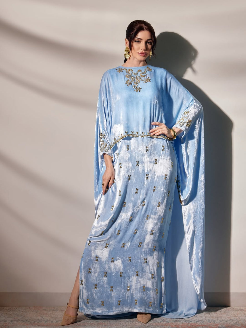 Luxurious Premium Velvet Kaftan