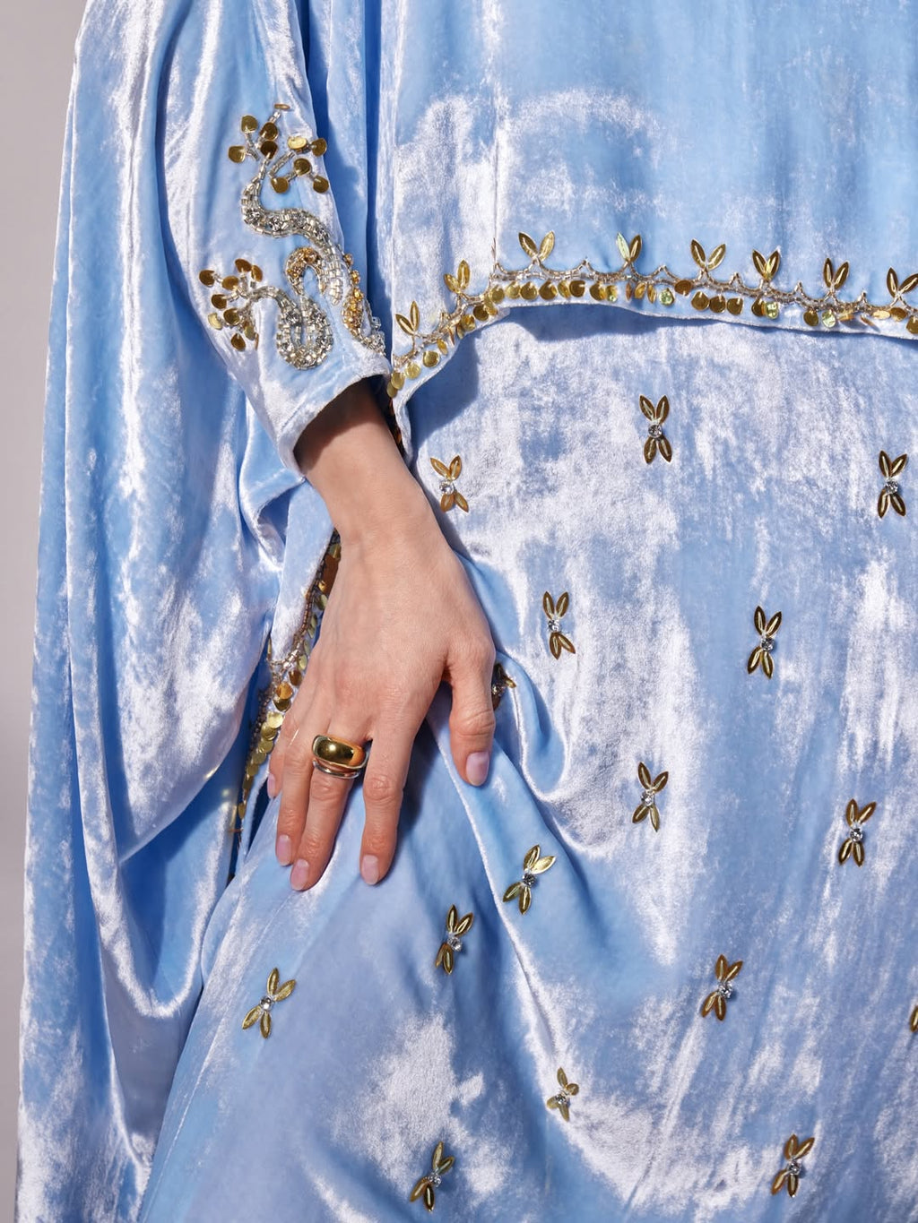 Luxurious Premium Velvet Kaftan