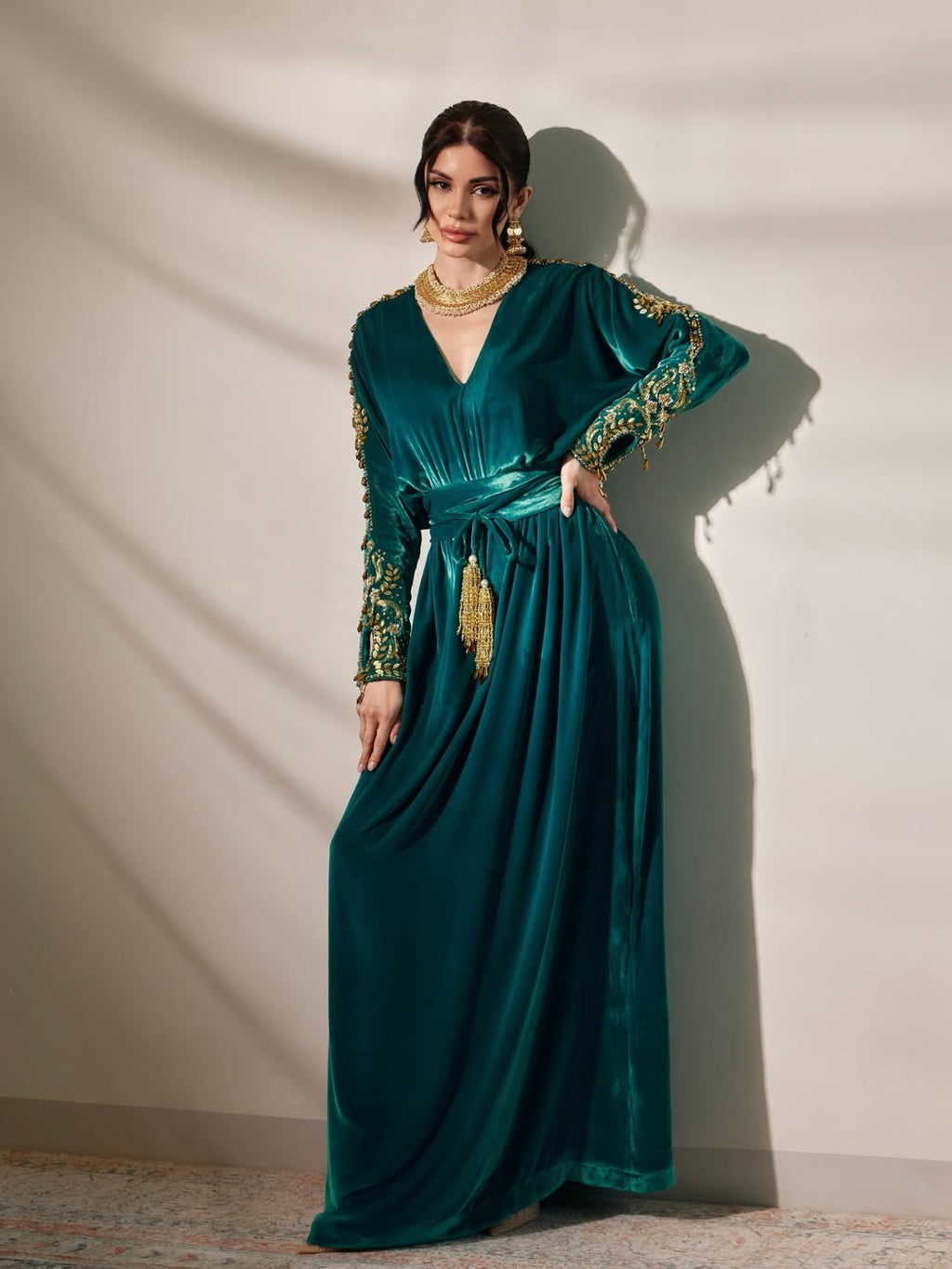 Premium Kaftan Style with Statement Embroidery