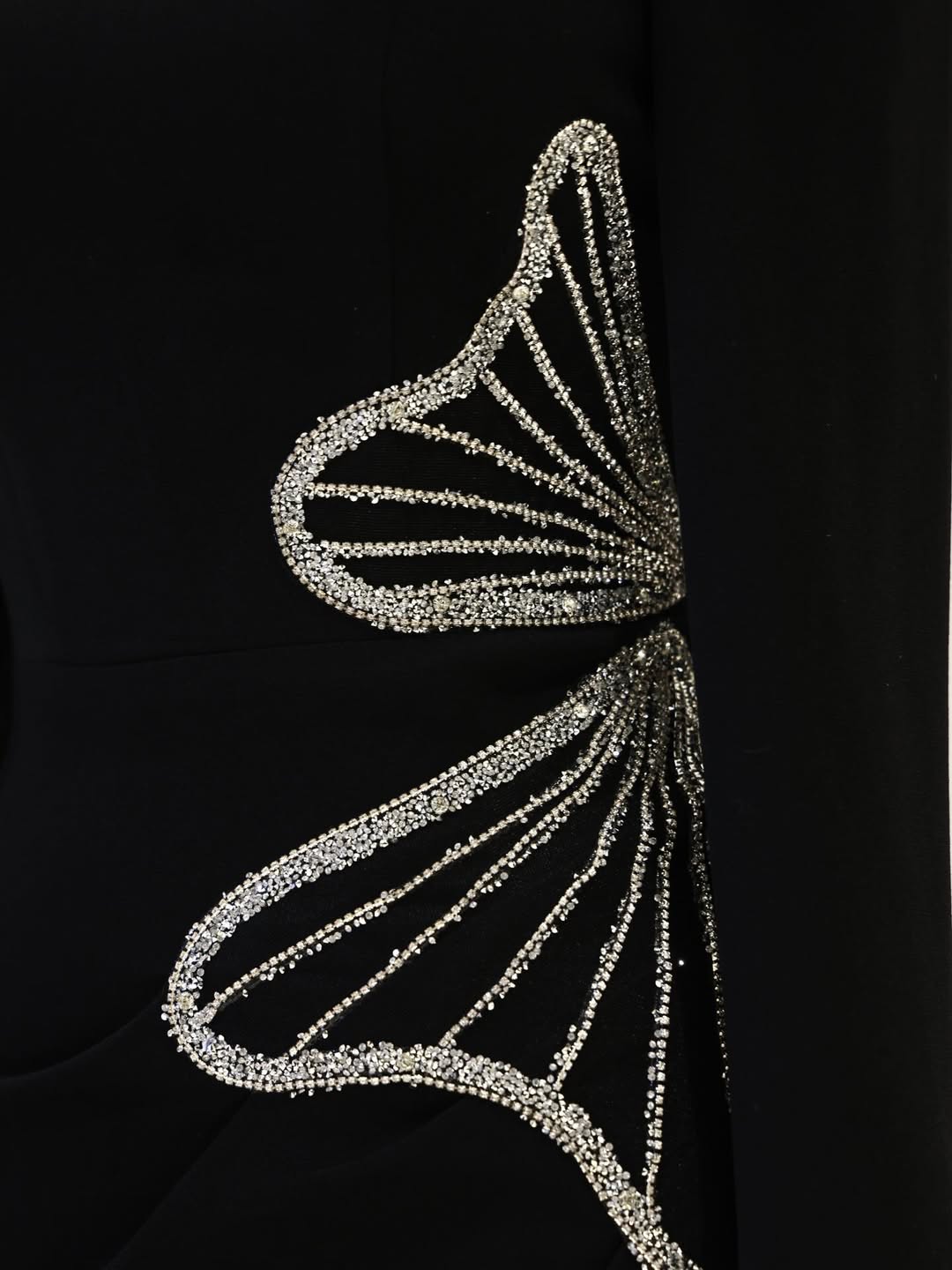 The Silver Wing Modest Gala Evening Gown