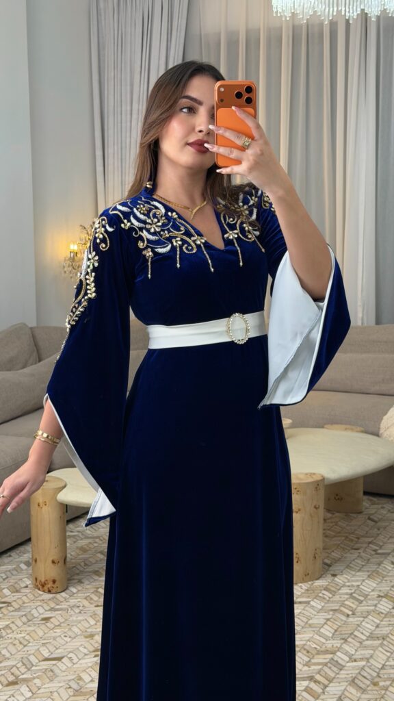 Premium Velvet Evening gown , High-Quality Winter Special Edition