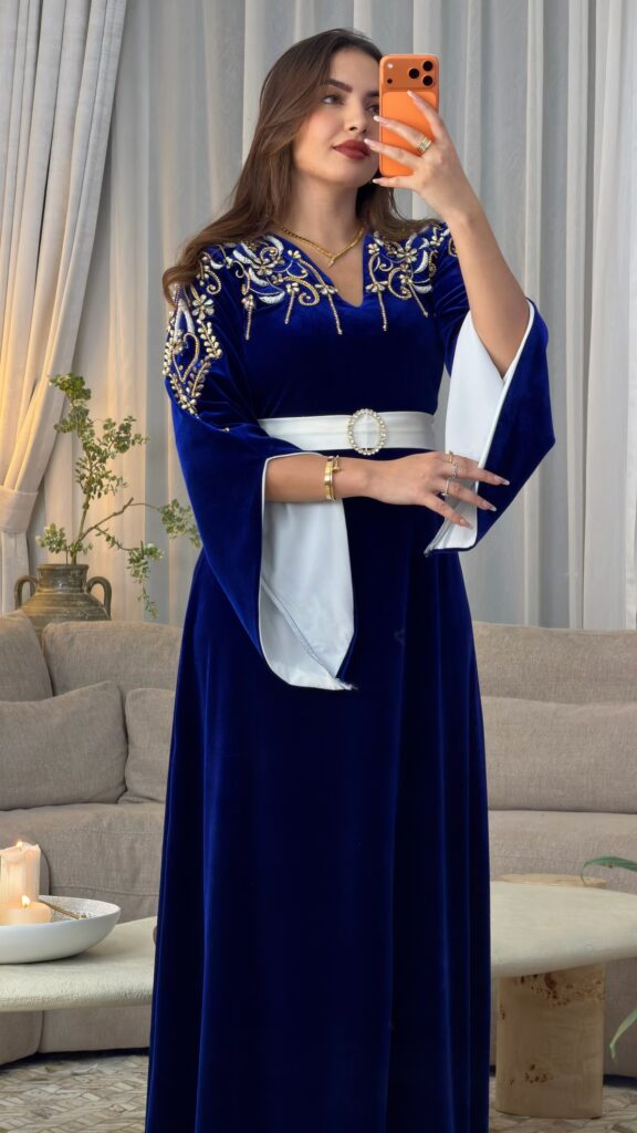 Premium Velvet Evening gown , High-Quality Winter Special Edition
