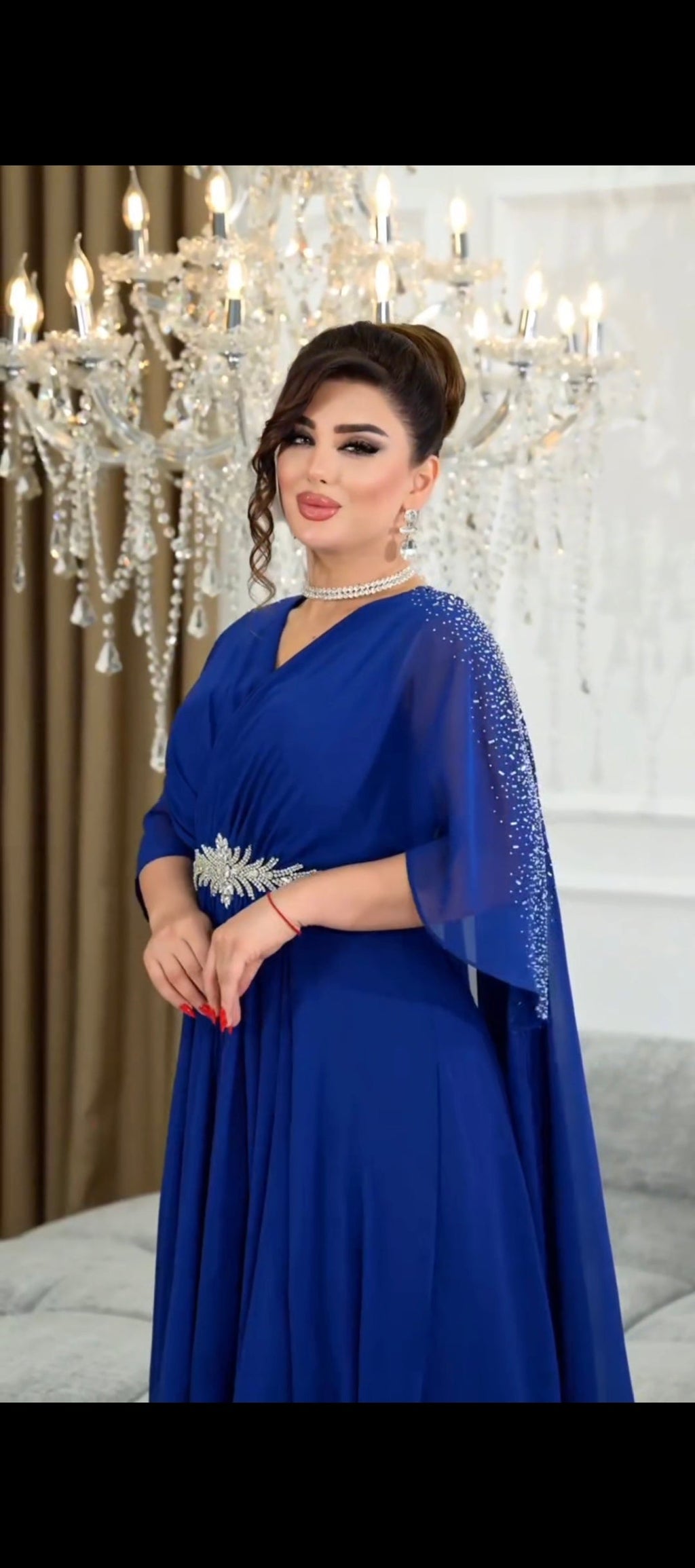 Luxury Cape Gown for Wedding Season