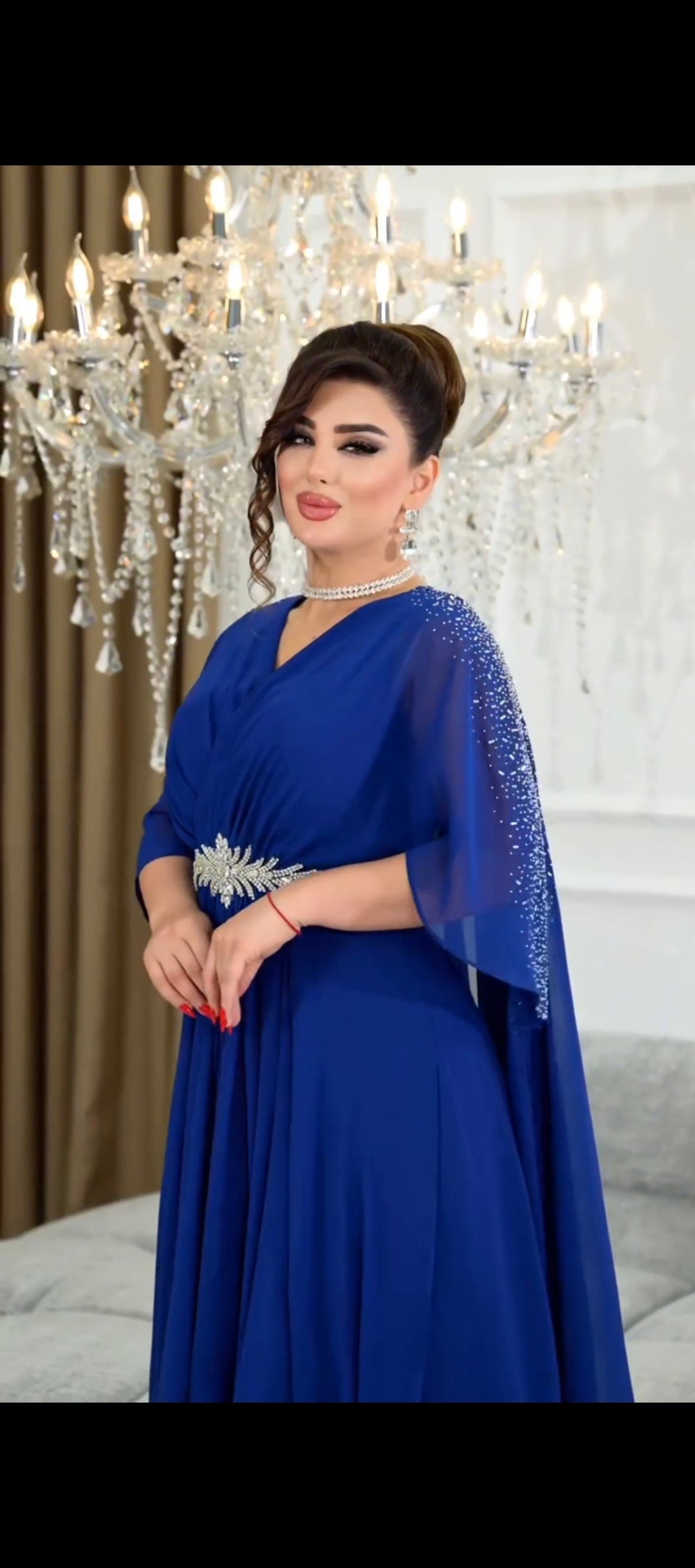 Luxury Cape Gown for Wedding Season