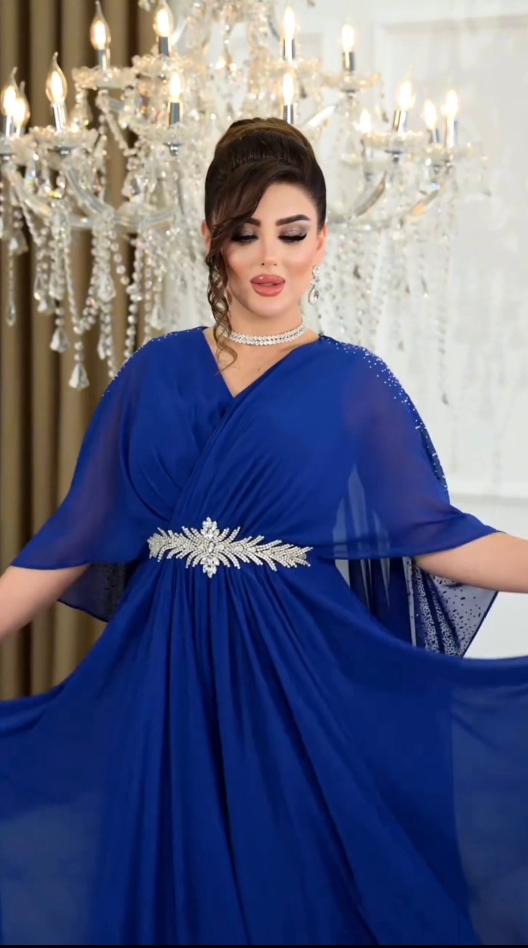 Luxury Cape Gown for Wedding Season