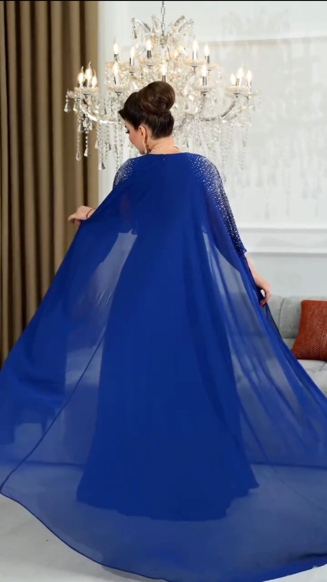 Luxury Cape Gown for Wedding Season