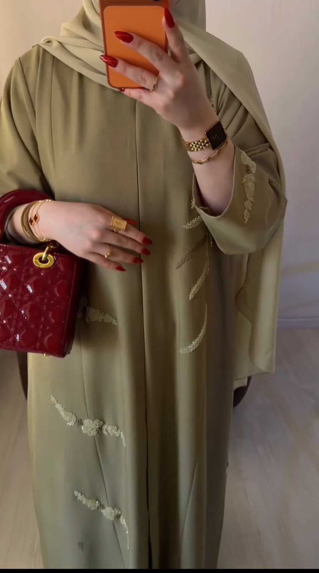 Luxury Embroidered Abaya