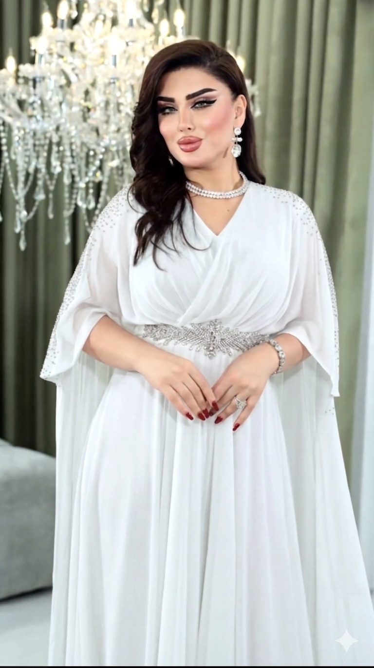 Luxury Cape Gown for Wedding Season